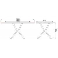 Стол ВЕЙВ раздвижной обеденный, 120(160)*80*75 дуб натуральный/белый купить в Минске Стол ВЕЙВ раздвижной обеденный, 120(160)*80*75 дуб натуральный/белый купить в Минске