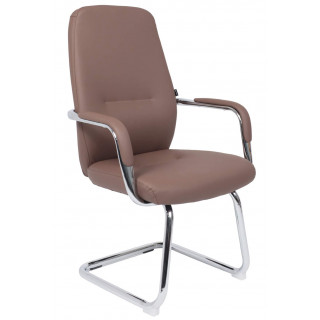 Кресло Akshome VELLA (Велла) экокожа коричневый