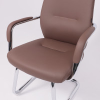 Кресло Akshome VELLA (Велла) экокожа коричневый купить в Минске