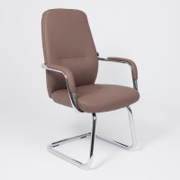 Кресло Akshome VELLA (Велла) экокожа коричневый купить в Минске