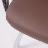 Кресло Akshome VELLA (Велла) экокожа коричневый купить в Минске