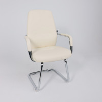 Кресло Akshome VELLA (Велла) экокожа кремовый купить в Минске