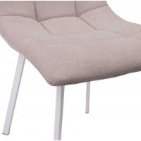 Стул AksHome VERMONT (Вермонт) бежевый UF860-6B/белый купить в Минске