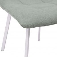 Стул AksHome VERMONT (Вермонт) мятный UF860-11B/белый купить в Минске