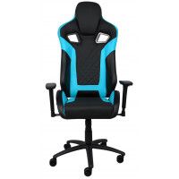 Кресло AksHome Viking (Викинг) голубой/черный купить в Минске