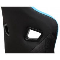 Кресло AksHome Viking (Викинг) голубой/черный купить в Минске