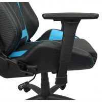 Кресло AksHome Viking (Викинг) голубой/черный купить в Минске