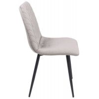 Стул AksHome VIOLIN (Виолин) бежевый велюр/черный купить в Минске Стул AksHome VIOLIN (Виолин) бежевый велюр/черный купить в Минске