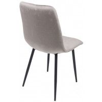 Стул AksHome VIOLIN (Виолин) бежевый велюр/черный купить в Минске Стул AksHome VIOLIN (Виолин) бежевый велюр/черный купить в Минске