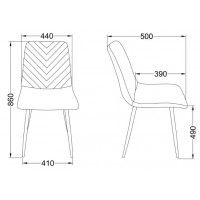 Стул AksHome VIOLIN (Виолин) бежевый велюр/черный купить в Минске Стул AksHome VIOLIN (Виолин) бежевый велюр/черный купить в Минске