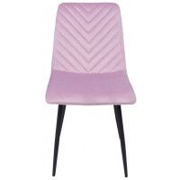 Стул AksHome VIOLIN (Виолин) лиловый велюр/черный купить в Минске