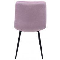 Стул AksHome VIOLIN (Виолин) лиловый велюр/черный купить в Минске