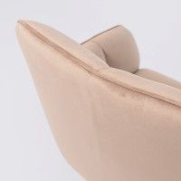 Кресло AksHome VIRGINIA (Вирджиния) поворотное капучино HCJ-11/черный купить в Минске