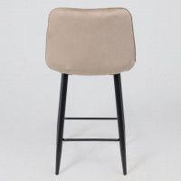 Стул барный VITO бежевый велюр HLR-08/черный купить в Минске