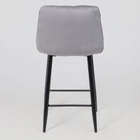 Стул барный VITO светло-серый велюр HLR-20/черный купить в Минске