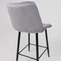 Стул барный VITO светло-серый велюр HLR-20/черный купить в Минске