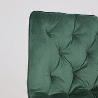 Стул барный VITO зеленый велюр HLR-57/черный купить в Минске