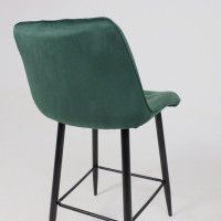 Стул барный VITO зеленый велюр HLR-57/черный купить в Минске