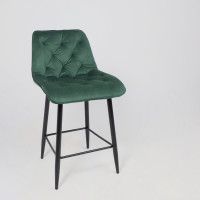 Стул барный VITO зеленый велюр HLR-57/черный купить в Минске