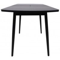 Стол ВИНЕР Mini R раздвижной со стеклом 94(126)*64*75 черный/черный купить в Минске Стол ВИНЕР Mini R раздвижной со стеклом 94(126)*64*75 черный/черный купить в Минске