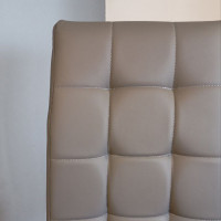 Стул AksHome ZEFIR (Зефир) серый/хром купить в Минске