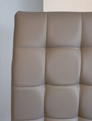 Стул AksHome ZEFIR (Зефир) серый/хром купить в Минске