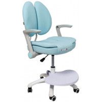 Кресло поворотное ZOOM ткань синий