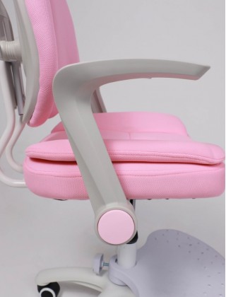 Кресло поворотное ZOOM ткань розовый