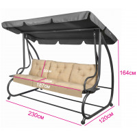 Качели садовые Alpin Carpari GS-230 купить в Минске