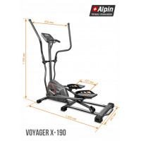 Эллиптический тренажер Alpin Voyager X-190 купить в Минске
