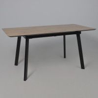 Стол AV 1209 HPL+МДФ 1200 (1600)*800 дуб вотан/черный купить в Минске Стол AV 1209 HPL+МДФ 1200 (1600)*800 дуб вотан/черный купить в Минске