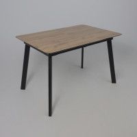 Стол AV 1209 HPL+МДФ 1200 (1600)*800 дуб вотан/черный купить в Минске Стол AV 1209 HPL+МДФ 1200 (1600)*800 дуб вотан/черный купить в Минске