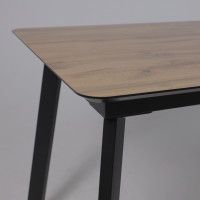 Стол AV 1209 HPL+МДФ 1200 (1600)*800 дуб вотан/черный купить в Минске Стол AV 1209 HPL+МДФ 1200 (1600)*800 дуб вотан/черный купить в Минске