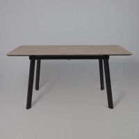 Стол AV 1209 HPL+МДФ 1200 (1600)*800 дуб вотан/черный купить в Минске Стол AV 1209 HPL+МДФ 1200 (1600)*800 дуб вотан/черный купить в Минске