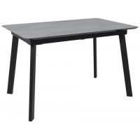 Стол AV 1209 HPL+МДФ 1200 (1600)*800 мрамор марквина синий/черный Стол AV 1209 HPL+МДФ 1200 (1600)*800 мрамор марквина синий/черный