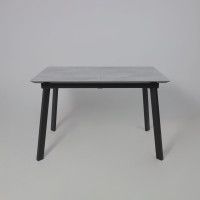 Стол AV 1209 HPL+МДФ 1200 (1600)*800 мрамор марквина синий/черный купить в Минске