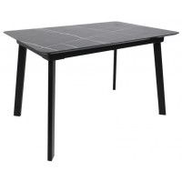 Стол AV 1209 HPL+МДФ 1200 (1600)*800 черный тунис /черный