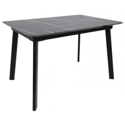 Стол AV 1209 HPL+МДФ 1200 (1600)*800 черный тунис /черный купить в Минске