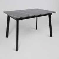 Стол AV 1209 HPL+МДФ 1200 (1600)*800 черный тунис /черный купить в Минске