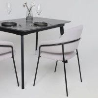 Стол AV 1209 HPL+МДФ 1200 (1600)*800 черный тунис /черный купить в Минске