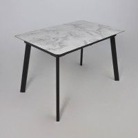 Стол AV 1209 HPL+МДФ 1200 (1600)*800 виктори натуральный/черный купить в Минске