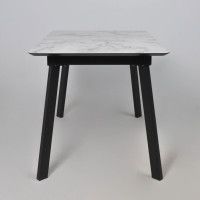 Стол AV 1209 HPL+МДФ 1200 (1600)*800 виктори натуральный/черный купить в Минске