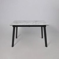 Стол AV 1209 HPL+МДФ 1200 (1600)*800 виктори натуральный/черный купить в Минске