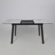 Стол AV 1209 HPL+МДФ 1200 (1600)*800 виктори натуральный/черный купить в Минске