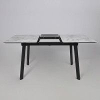 Стол AV 1209 HPL+МДФ 1200 (1600)*800 виктори натуральный/черный купить в Минске