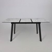 Стол AV 1209 HPL+МДФ 1200 (1600)*800 виктори натуральный/черный купить в Минске