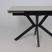 Стол AV 2111 МДФ+керамика 1200 (1800)*800 серый матовый CARMEN LIDHT GREY/черный купить в Минске Стол AV 2111 МДФ+керамика 1200 (1800)*800 серый матовый CARMEN LIDHT GREY/черный купить в Минске