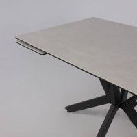 Стол AV 2111 МДФ+керамика 1200 (1800)*800 серый матовый CARMEN LIDHT GREY/черный купить в Минске Стол AV 2111 МДФ+керамика 1200 (1800)*800 серый матовый CARMEN LIDHT GREY/черный купить в Минске