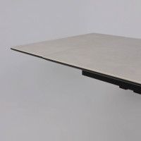 Стол AV 2111 МДФ+керамика 1200 (1800)*800 серый матовый CARMEN LIDHT GREY/черный купить в Минске Стол AV 2111 МДФ+керамика 1200 (1800)*800 серый матовый CARMEN LIDHT GREY/черный купить в Минске