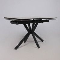 Стол AV 2111 МДФ+керамика 1200 (1800)*800 серый матовый CARMEN LIDHT GREY/черный купить в Минске Стол AV 2111 МДФ+керамика 1200 (1800)*800 серый матовый CARMEN LIDHT GREY/черный купить в Минске